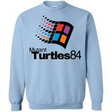 Sweatshirts Light Blue / Small Turtles 84 Crewneck Sweatshirt