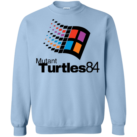 Sweatshirts Light Blue / Small Turtles 84 Crewneck Sweatshirt