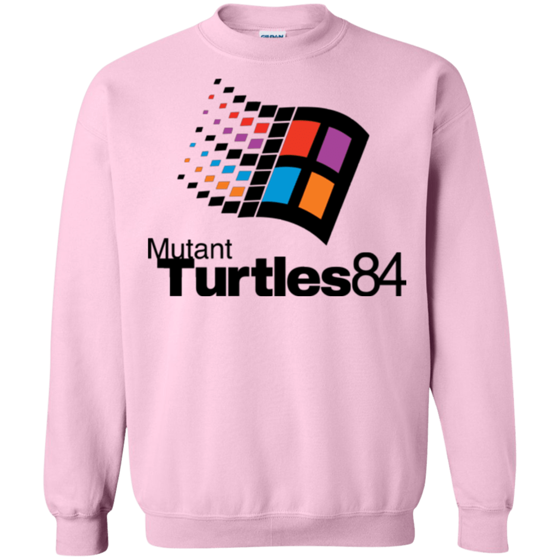 Sweatshirts Light Pink / Small Turtles 84 Crewneck Sweatshirt