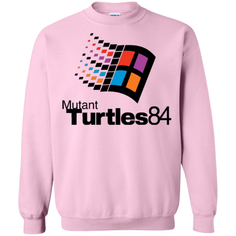 Sweatshirts Light Pink / Small Turtles 84 Crewneck Sweatshirt