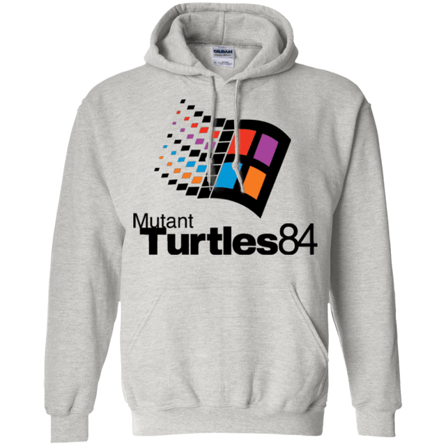 Sweatshirts Ash / Small Turtles 84 Pullover Hoodie