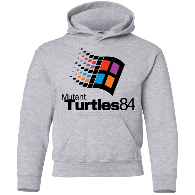 Sweatshirts Sport Grey / YS Turtles 84 Youth Hoodie