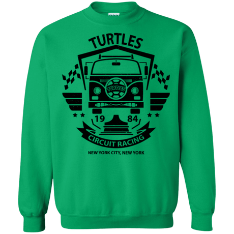 Sweatshirts Irish Green / Small Turtles Circuit Crewneck Sweatshirt