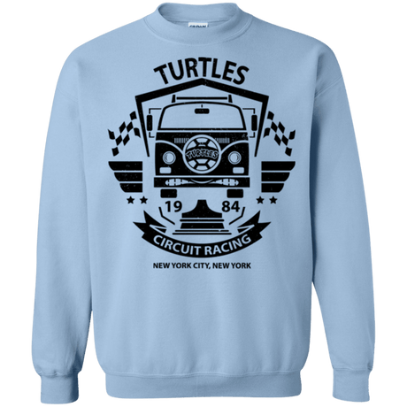 Sweatshirts Light Blue / Small Turtles Circuit Crewneck Sweatshirt