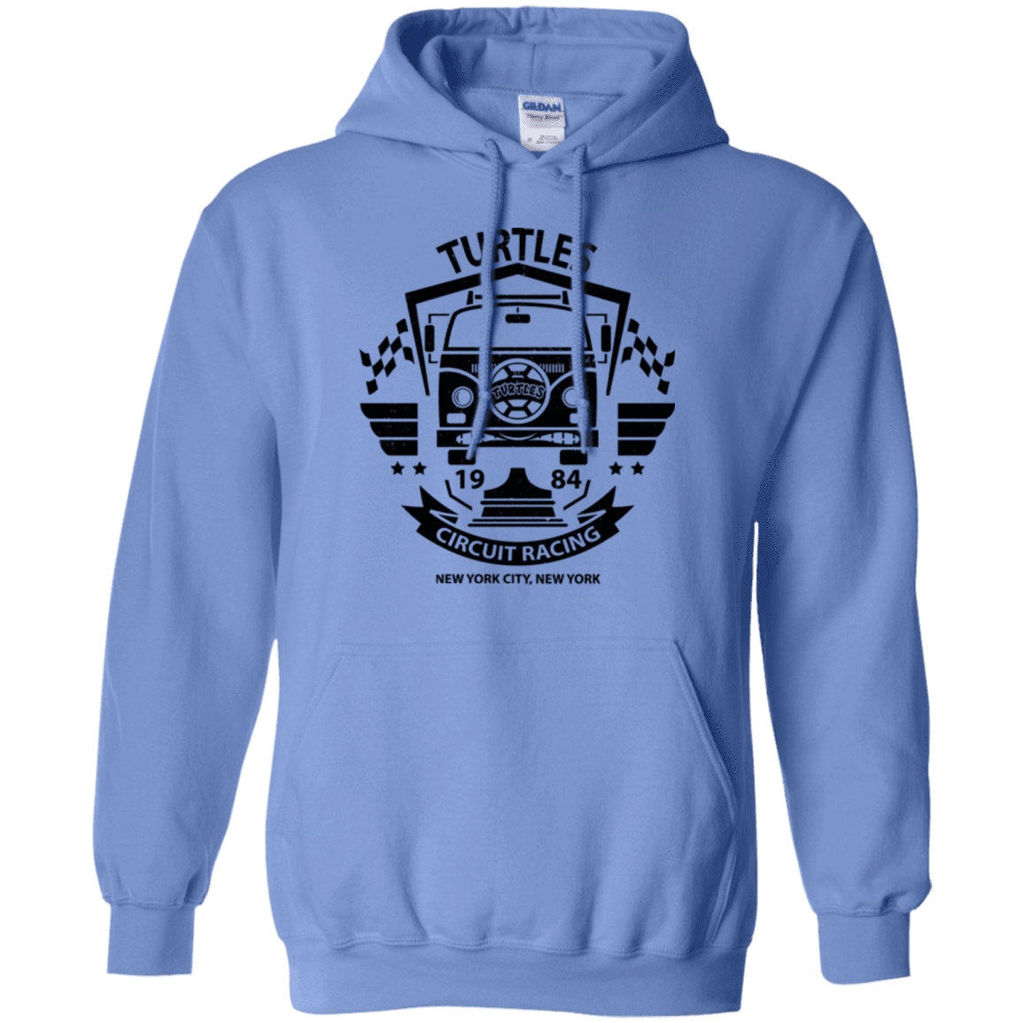 Sweatshirts Carolina Blue / Small Turtles Circuit Pullover Hoodie