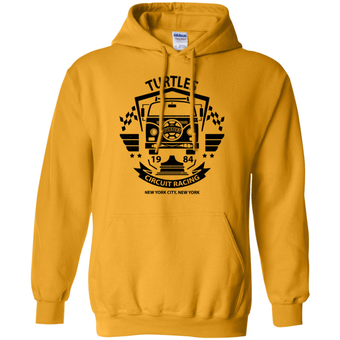 Sweatshirts Gold / Small Turtles Circuit Pullover Hoodie