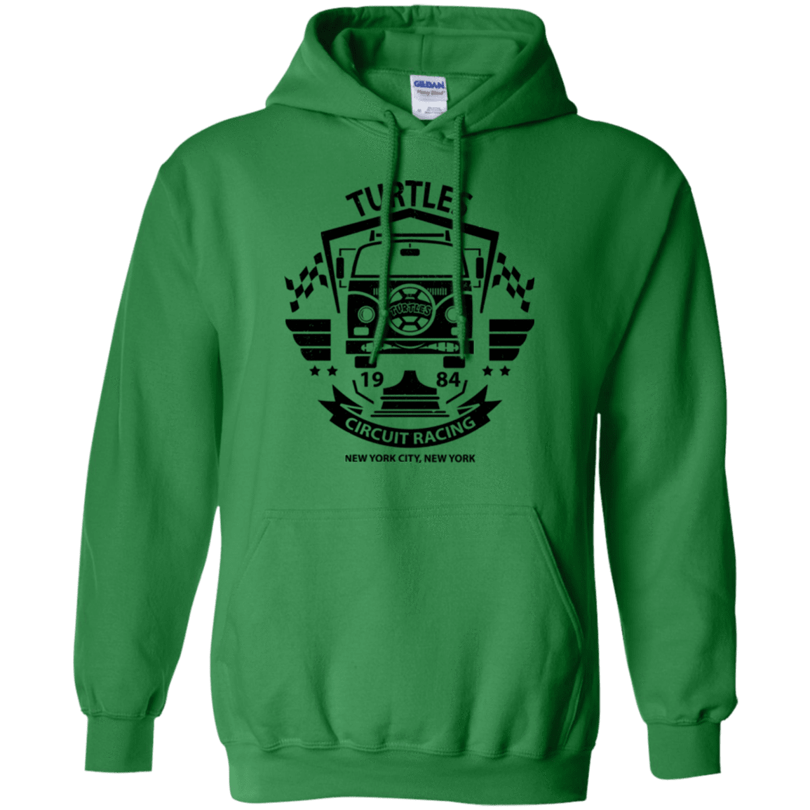 Sweatshirts Irish Green / Small Turtles Circuit Pullover Hoodie