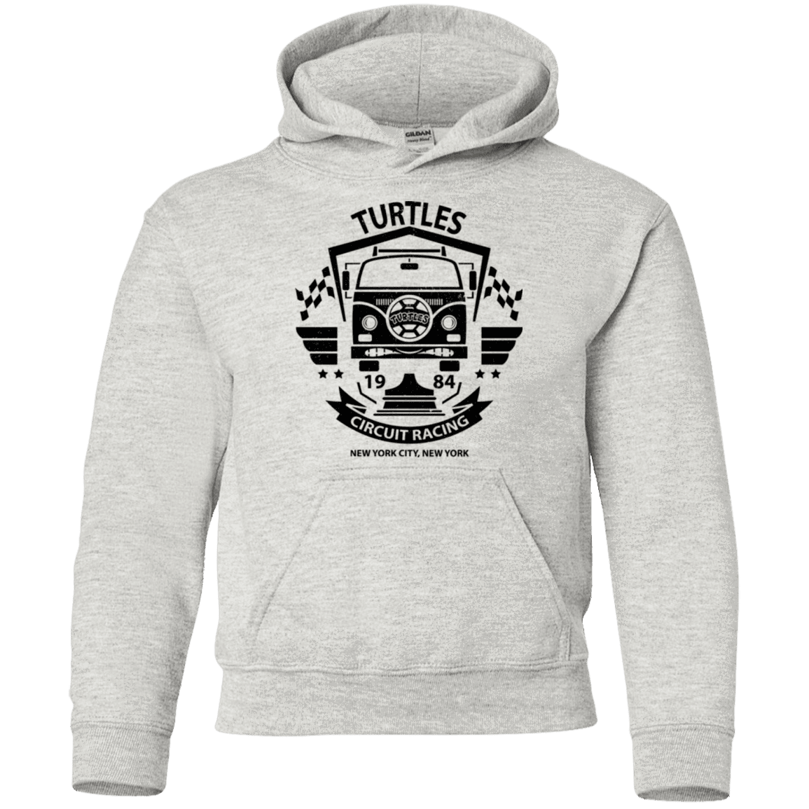 Sweatshirts Ash / YS Turtles Circuit Youth Hoodie