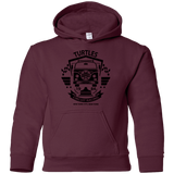 Sweatshirts Maroon / YS Turtles Circuit Youth Hoodie