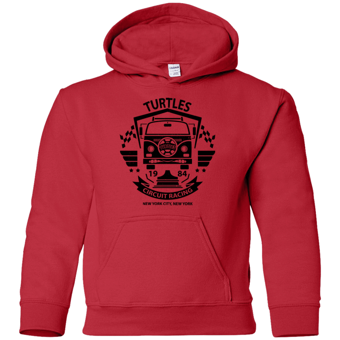 Sweatshirts Red / YS Turtles Circuit Youth Hoodie