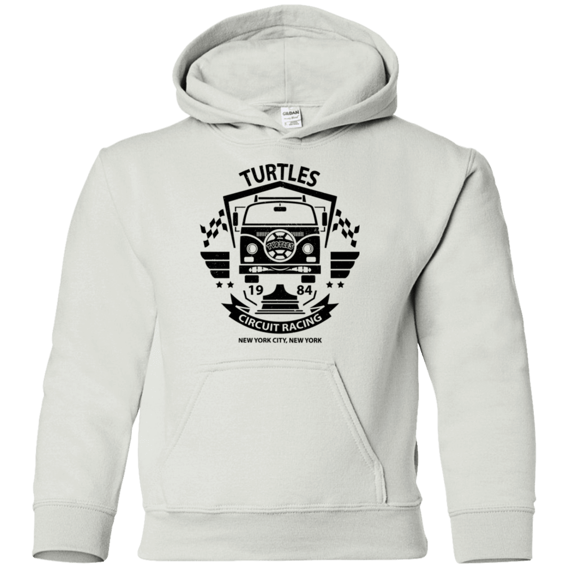 Sweatshirts White / YS Turtles Circuit Youth Hoodie