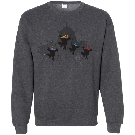Sweatshirts Dark Heather / Small Turtles Crewneck Sweatshirt