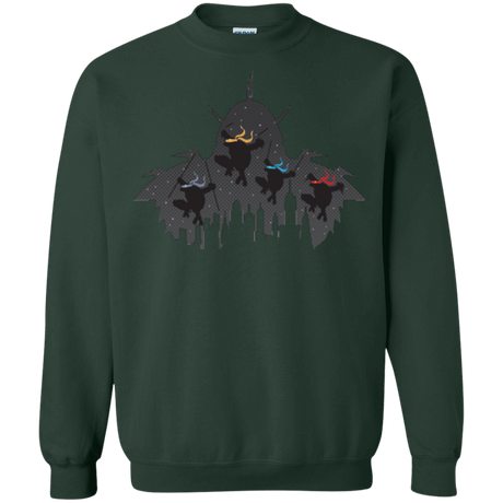 Sweatshirts Forest Green / Small Turtles Crewneck Sweatshirt