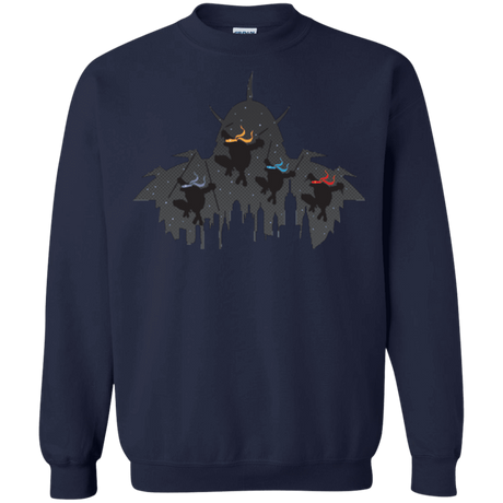 Sweatshirts Navy / Small Turtles Crewneck Sweatshirt