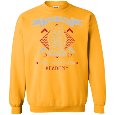 Sweatshirts Gold / Small Twin Peaks Academy Crewneck Sweatshirt