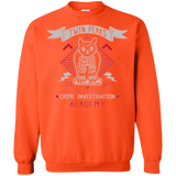 Sweatshirts Orange / Small Twin Peaks Academy Crewneck Sweatshirt