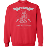 Sweatshirts Red / Small Twin Peaks Academy Crewneck Sweatshirt