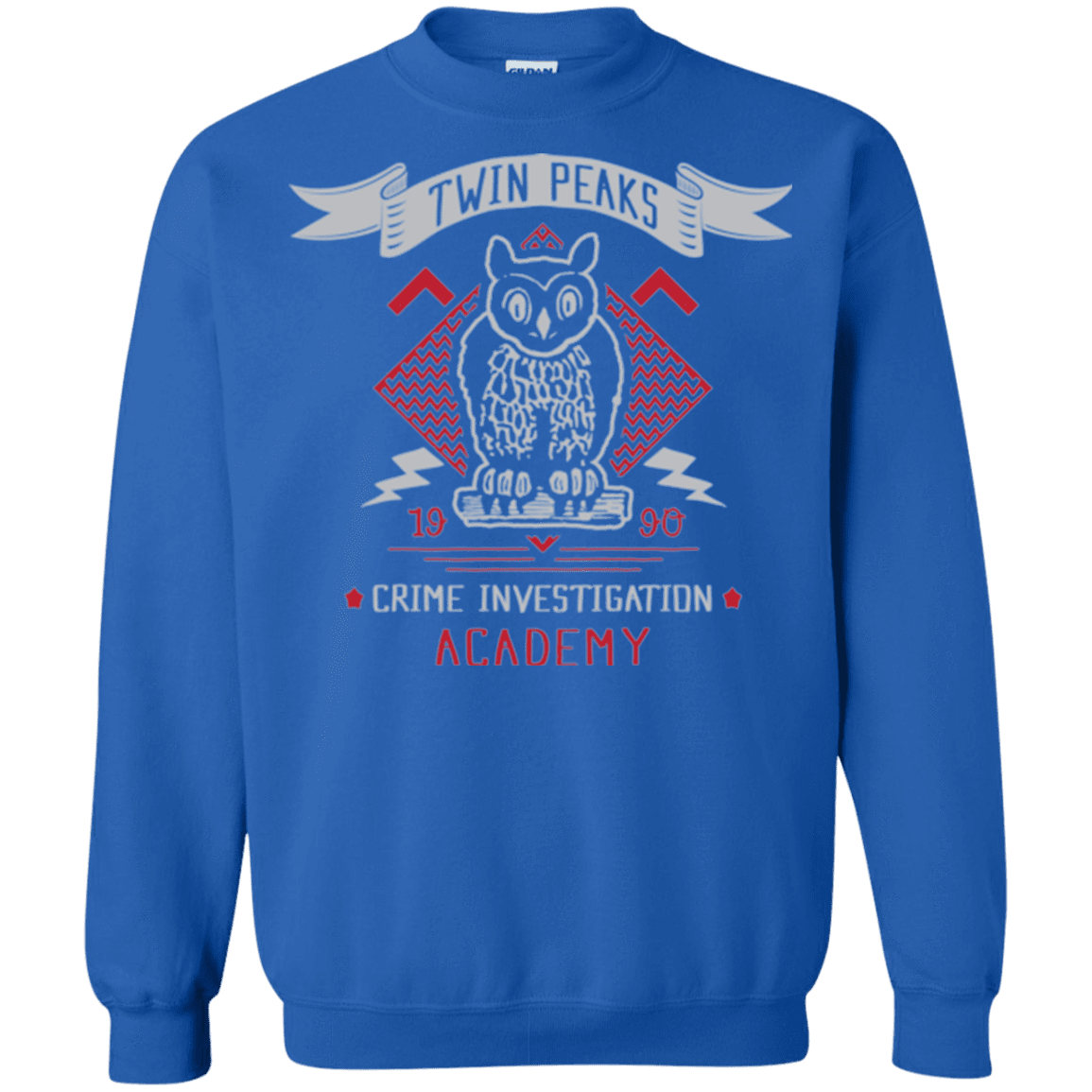 Sweatshirts Royal / Small Twin Peaks Academy Crewneck Sweatshirt