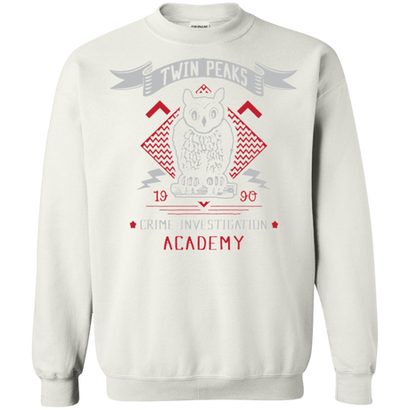 Sweatshirts White / Small Twin Peaks Academy Crewneck Sweatshirt