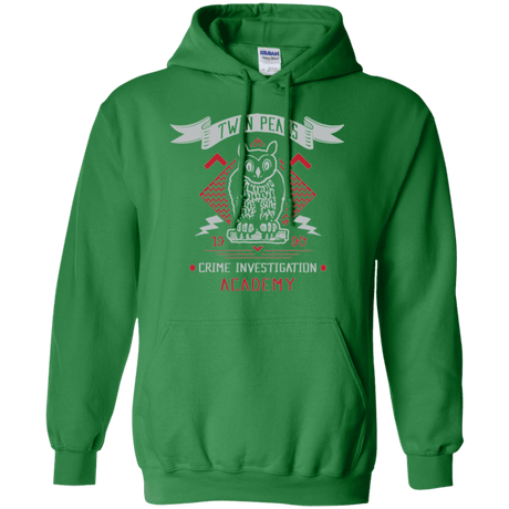 Sweatshirts Irish Green / Small Twin Peaks Academy Pullover Hoodie