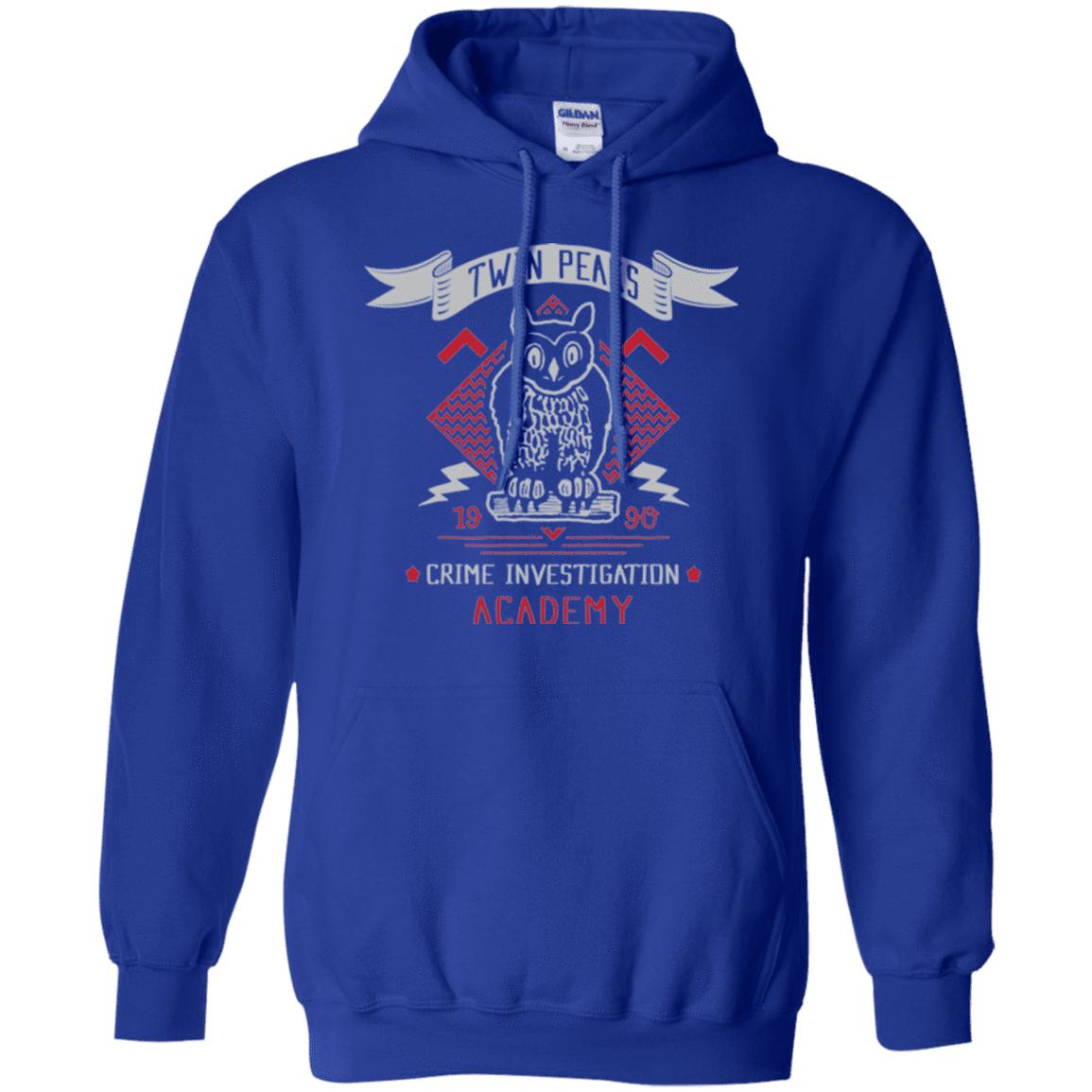 Sweatshirts Royal / Small Twin Peaks Academy Pullover Hoodie