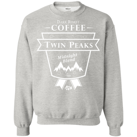 Sweatshirts Ash / Small Twin Peaks Dark Roast Crewneck Sweatshirt