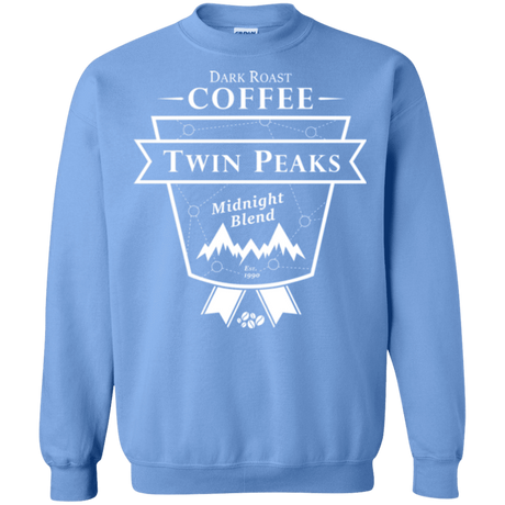 Sweatshirts Carolina Blue / Small Twin Peaks Dark Roast Crewneck Sweatshirt