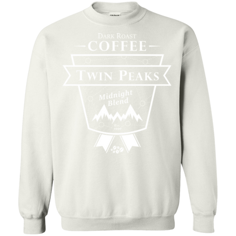 Sweatshirts White / Small Twin Peaks Dark Roast Crewneck Sweatshirt