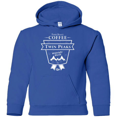 Sweatshirts Royal / YS Twin Peaks Dark Roast Youth Hoodie