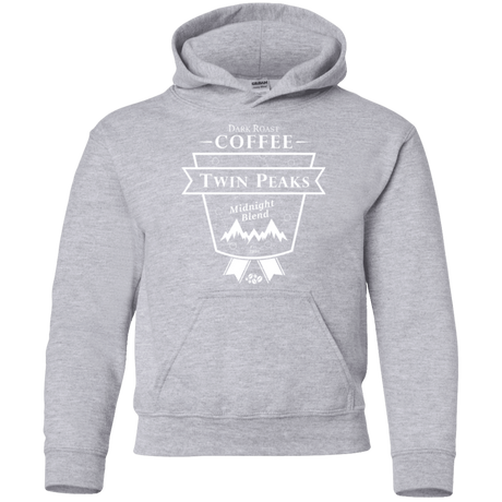 Sweatshirts Sport Grey / YS Twin Peaks Dark Roast Youth Hoodie