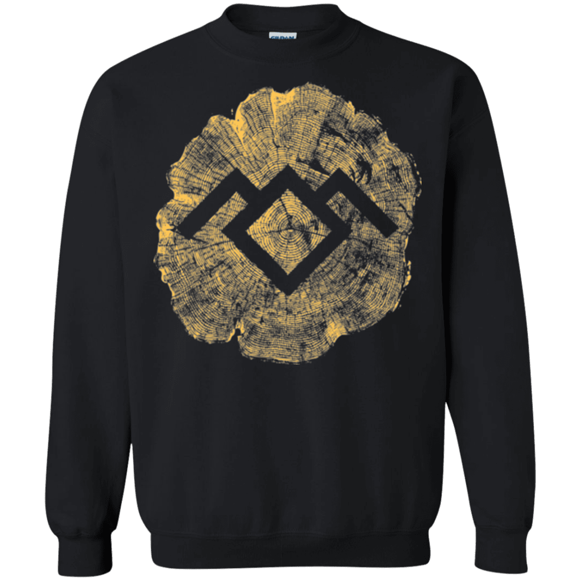 Sweatshirts Black / Small TWIN PEAKS LOG Crewneck Sweatshirt