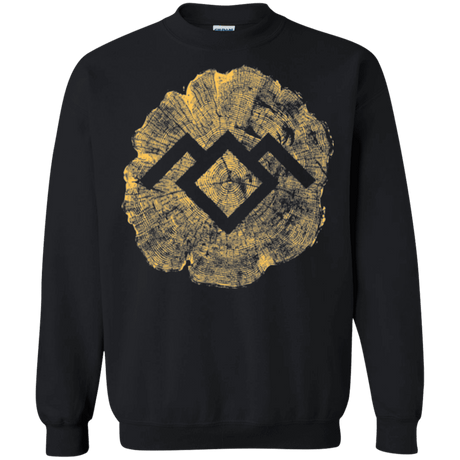 Sweatshirts Black / Small TWIN PEAKS LOG Crewneck Sweatshirt