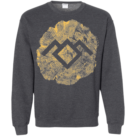 Sweatshirts Dark Heather / Small TWIN PEAKS LOG Crewneck Sweatshirt