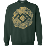 Sweatshirts Forest Green / Small TWIN PEAKS LOG Crewneck Sweatshirt