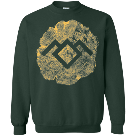 Sweatshirts Forest Green / Small TWIN PEAKS LOG Crewneck Sweatshirt