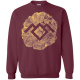 Sweatshirts Maroon / Small TWIN PEAKS LOG Crewneck Sweatshirt