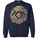 Sweatshirts Navy / Small TWIN PEAKS LOG Crewneck Sweatshirt