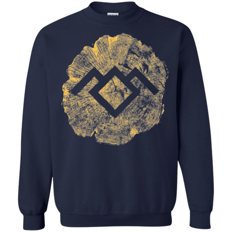 Sweatshirts Navy / Small TWIN PEAKS LOG Crewneck Sweatshirt