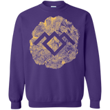 Sweatshirts Purple / Small TWIN PEAKS LOG Crewneck Sweatshirt