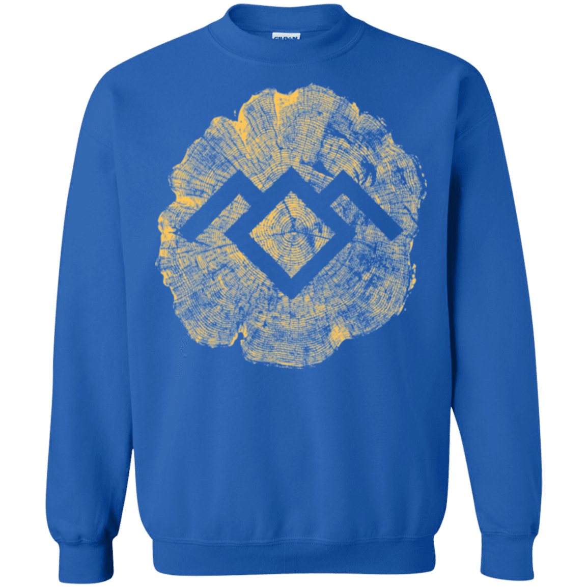 Sweatshirts Royal / Small TWIN PEAKS LOG Crewneck Sweatshirt