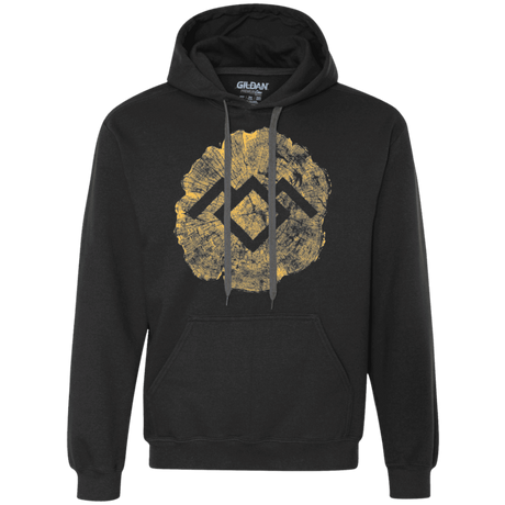 Sweatshirts Black / Small TWIN PEAKS LOG Premium Fleece Hoodie