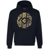 Sweatshirts Navy / Small TWIN PEAKS LOG Premium Fleece Hoodie