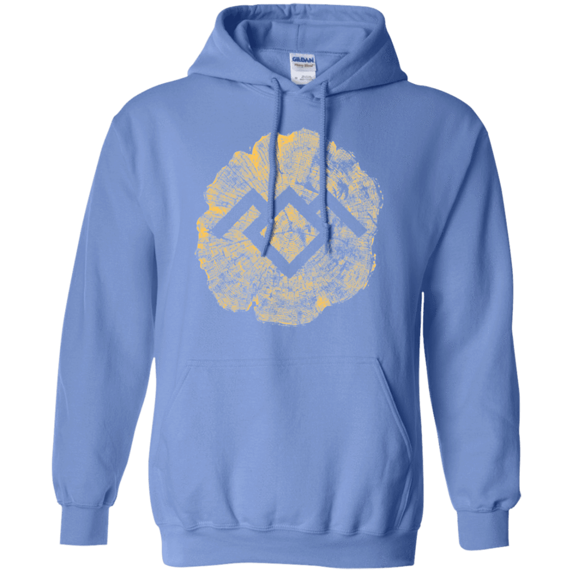 Sweatshirts Carolina Blue / Small TWIN PEAKS LOG Pullover Hoodie