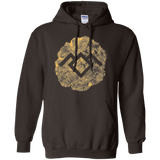 Sweatshirts Dark Chocolate / Small TWIN PEAKS LOG Pullover Hoodie