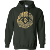 Sweatshirts Forest Green / Small TWIN PEAKS LOG Pullover Hoodie