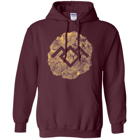 Sweatshirts Maroon / Small TWIN PEAKS LOG Pullover Hoodie