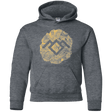 Sweatshirts Dark Heather / YS TWIN PEAKS LOG Youth Hoodie