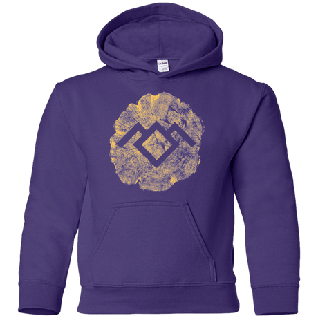 Sweatshirts Purple / YS TWIN PEAKS LOG Youth Hoodie