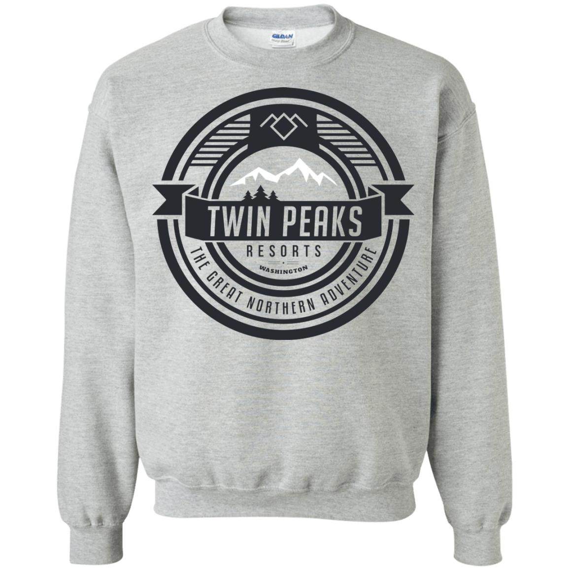 Sweatshirts Sport Grey / Small Twin Peaks Resorts Crewneck Sweatshirt