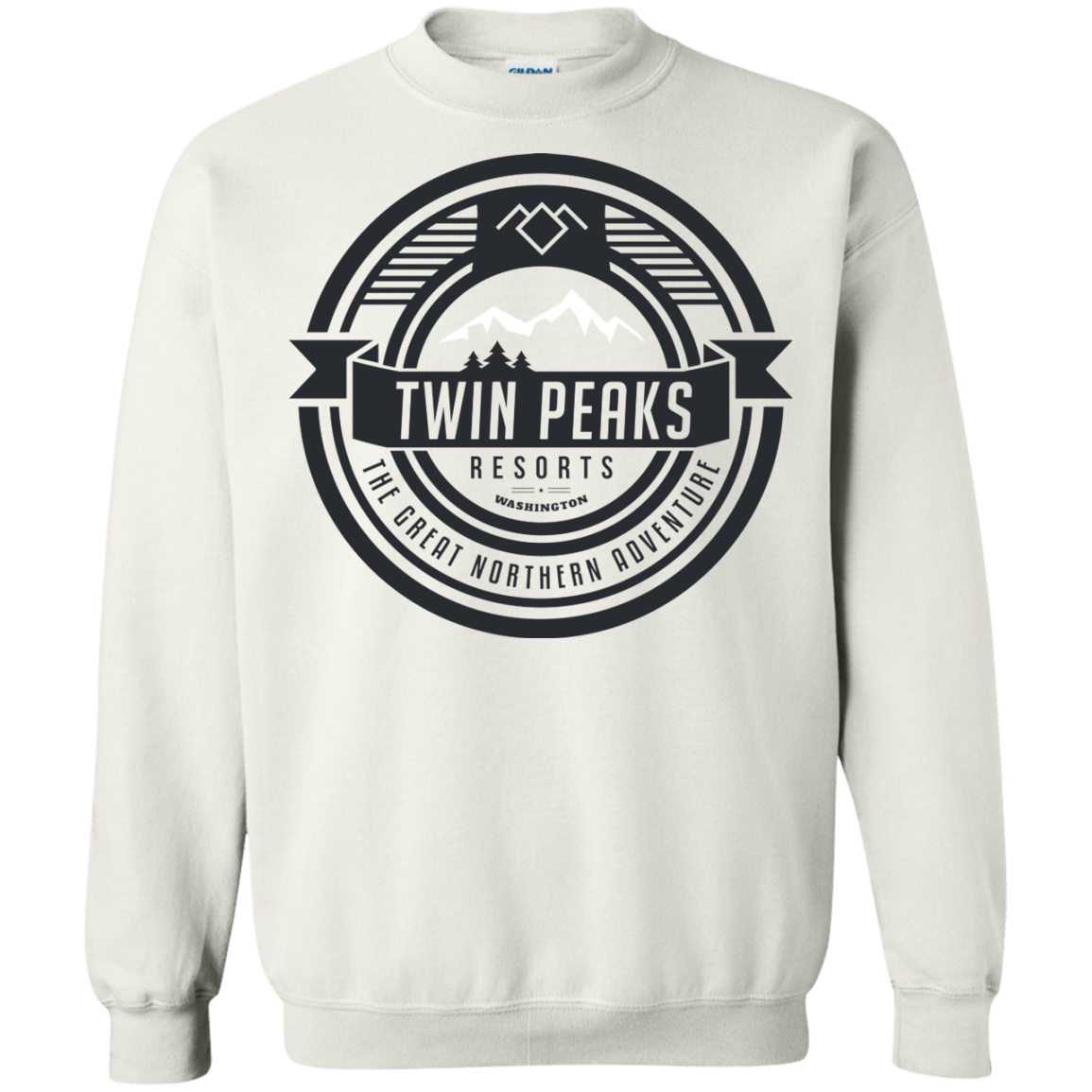Sweatshirts White / Small Twin Peaks Resorts Crewneck Sweatshirt